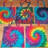 Vodolo White Bags for Tie Dye(4 PCS),Tie Dye Kits for