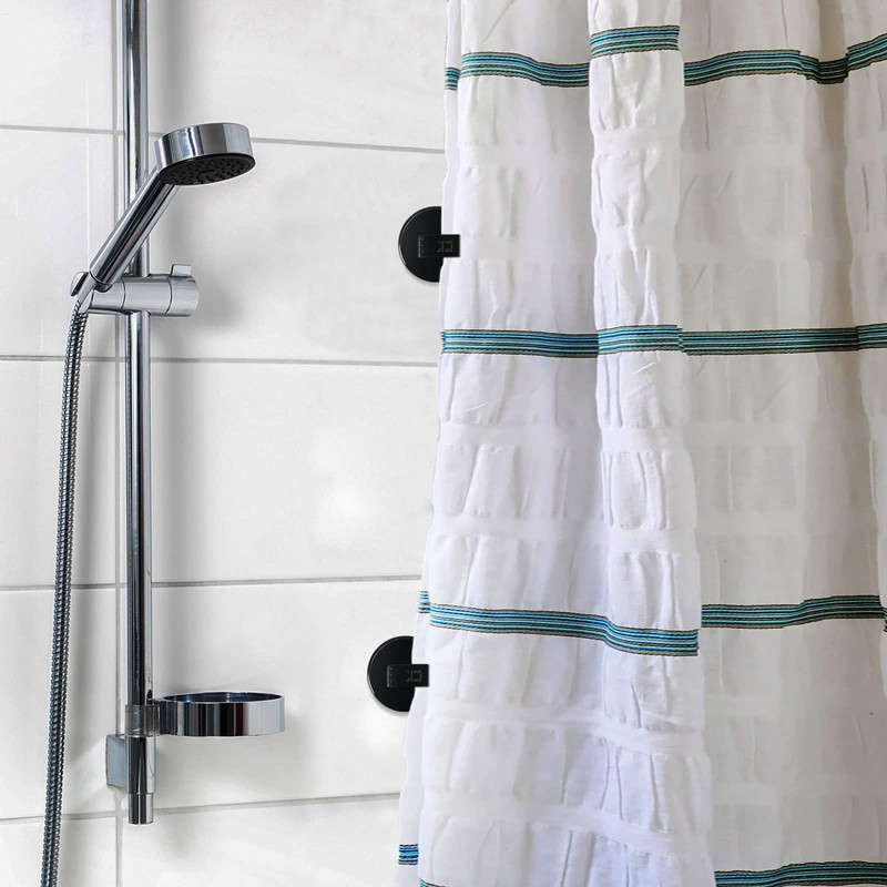Mate Leon Shower Curtain Clips Windproof Clips , Shower Splash