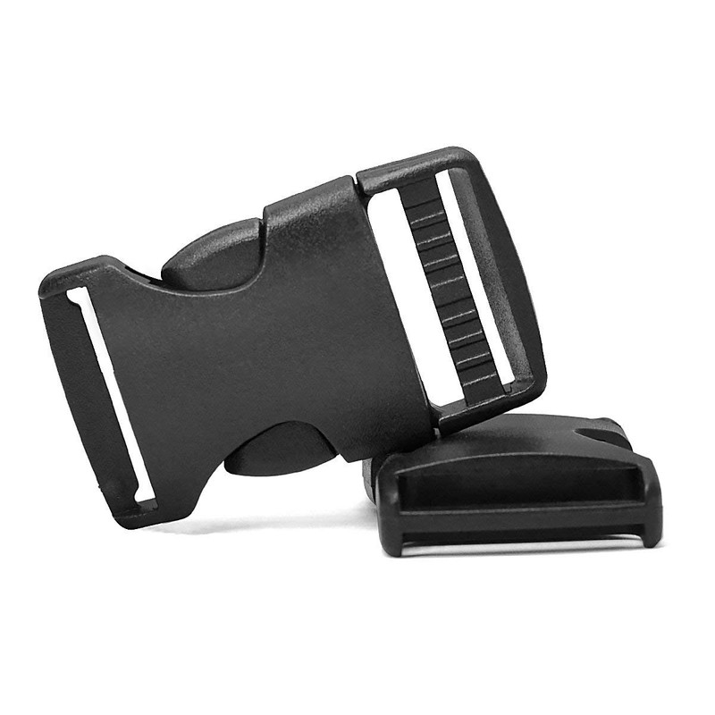 Petutu 20 Pack Plastic Buckles 1 Inch Quick Side Release