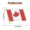 Canada Flag Pin, Canadian Pins for Travel Metal Maple Leaf
