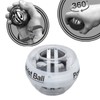 White Wrist Trainer Ball Auto Start Wrist Strengthener Gyroscopic Forearm