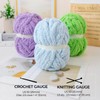 HouseABC Chunky Yarn for Hand Knitting Soft Jumbo Bulky Fluffy