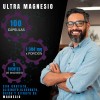 Magnesio Ultra Glicinato Citrato Gluconato Bienestar 100 Cápsulas Veganas Sabor