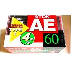 TDK AE-60X4F Sound Design Audio Cassette Tape