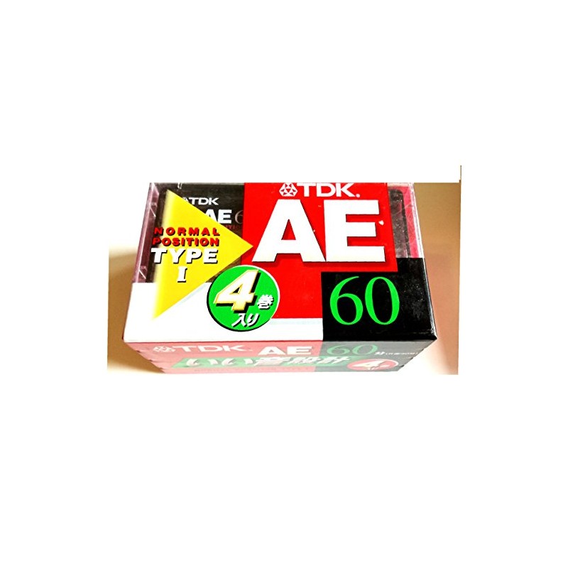 TDK AE-60X4F Sound Design Audio Cassette Tape