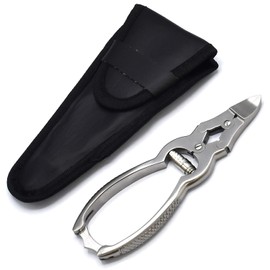 AAProTools Double Action Mycotic Nail Cutter Nipper Trimmer 6-in Professional Stainless Steel with Pouch Free