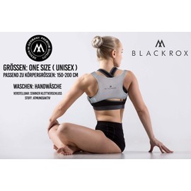 BLACKROX Posturex Posture Corrector Shoulder Strap Posture Corrector for Women and Men for Back Stretcher Back Support Posture Trainer Correction Body Posture