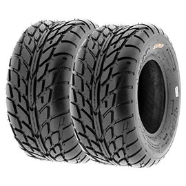 SunF 20x10-10 20x10x10 ATV UTV Tires 6 PR Tubeless A021 [Set of 2]