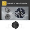 Pioggistar Windproof Umbrella for Men and Women, Inverted Umbrellas 10