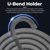 Funmit 12Ft Universal Washing Machine Drain Hose Flexible Extension Hose