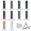 10 Color Options, Two Tone Powder Coated Aluminum Floating Modern