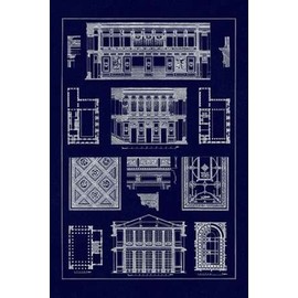 Halls with Galleries (Blueprint) by J. Buhlmann -