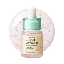 AXIS-Y Spot the Difference Blemish Treatment - Sérum con Niacinamida 2%, AHA BHA y Tea Tree para Piel Grasa y Sensible 15 ml skincare coreano