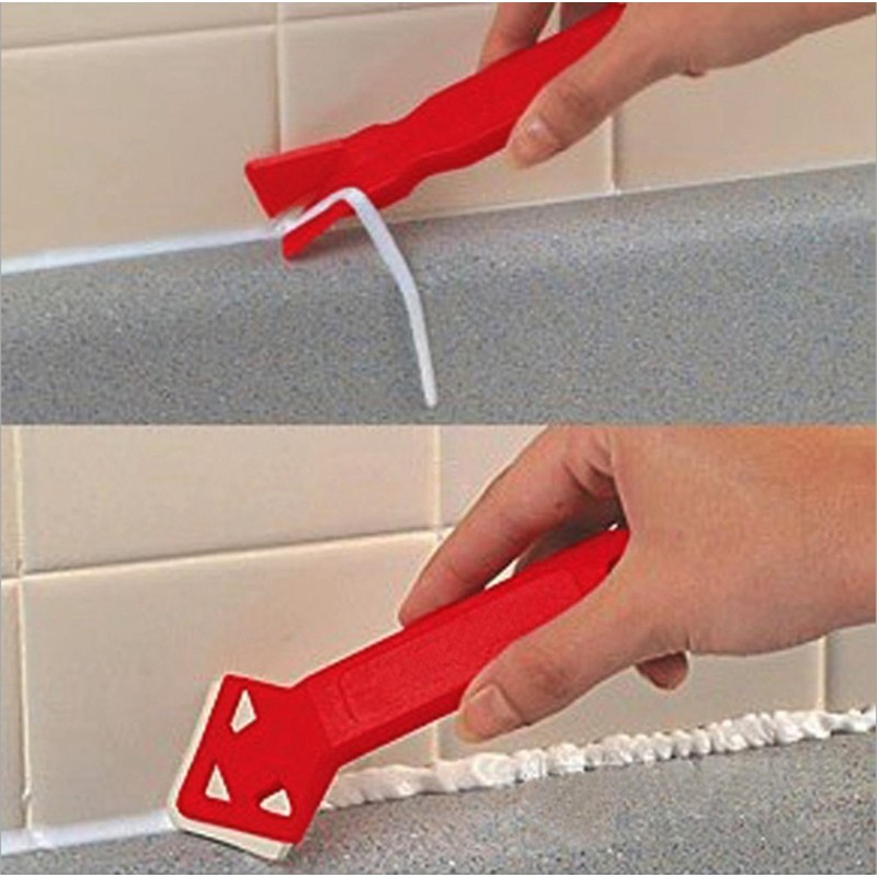 GOOCHAN 2-Piece Caulking Tool Kits,Caulking Smoother and Remover