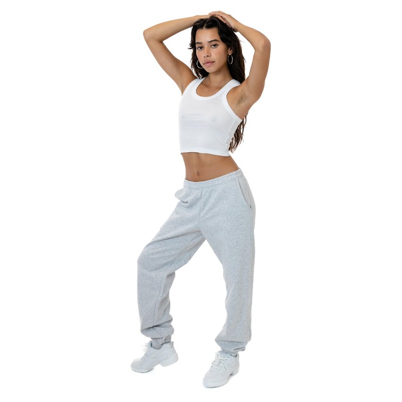 Heavy Fleece Sweatpants (Piece Dye) Ash