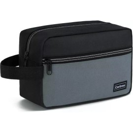 여행용 세면도구 가방 - 화장품 액세서리 선물용 작은 블랙 [Navy Blue] Travel Toiletry Bag - Small Black Cosmetic Accessory for Gifts [Navy Blue]