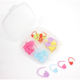 Clover Knitting Supplies Stitch Markers SML Set 55-758