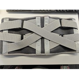 comfheat USB heated back heating pad support