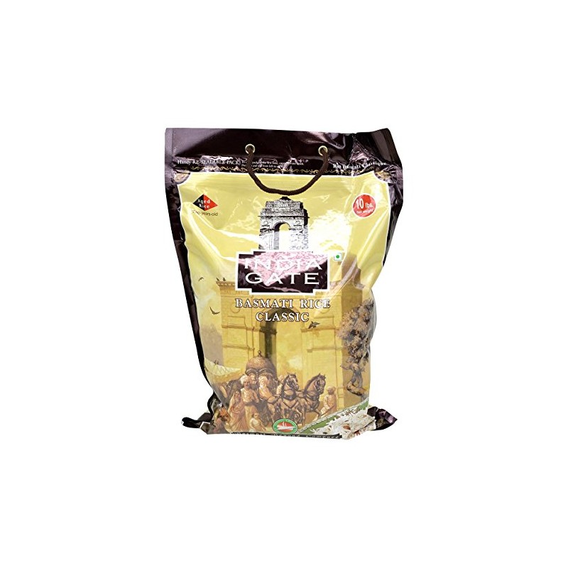 India Gate - White Basmati Rice - Classic, 10 Pound