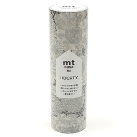 Kamoi Kakoshi Interior Masking Tape mt casa Thick 5.9 inches (150 mm) x 26.4 ft (7 m) Liberty English Bloom Remake Sheet Small Item Arrangement Liberty MTCAS037