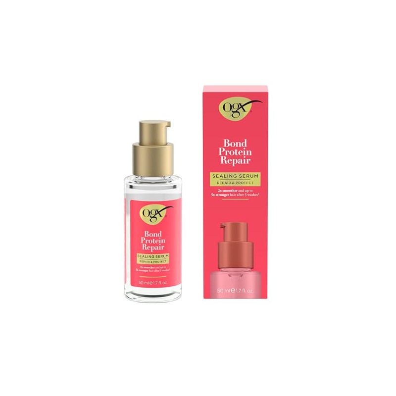 OGX, Serum BOND REPAIR All In One, 80% Cabello más