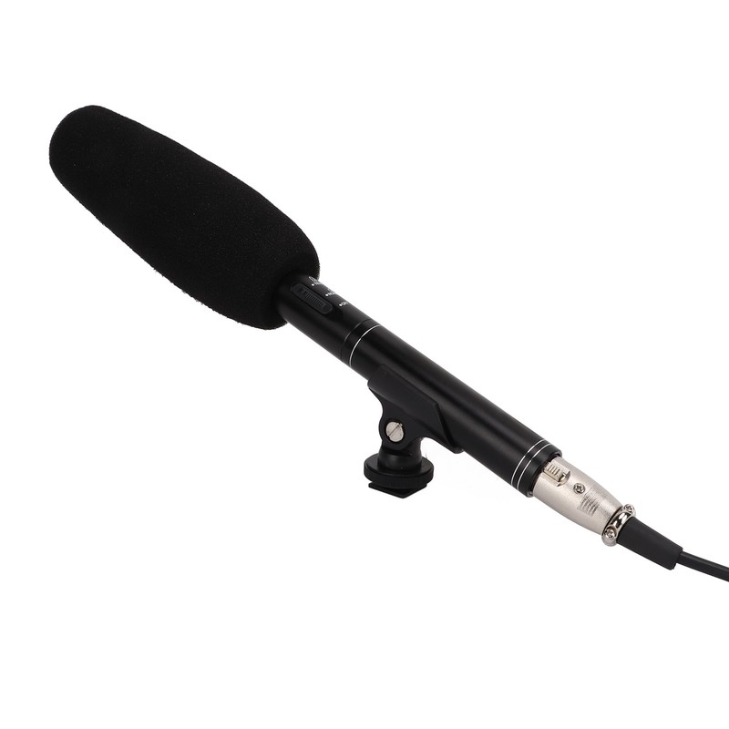 Interview Microphone Camera Condenser Mic High Sensitivity for Meeting Recording