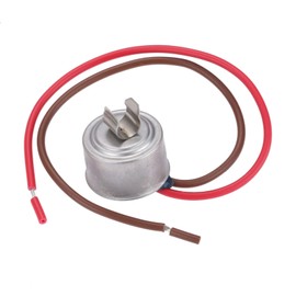 DRELD 4387503 Refrigerator Bimetal Defrost Thermostat, Replaces WP4387503 343917 61002113 PS11742474 AP6009317, Replacement for Whirlpool, Kenmore, Sears