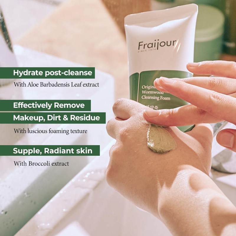 Fraijour Original Herb Wormwood Cleansing Foam 5.07fl.oz/150ml