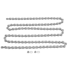 Mountain Bike Road Bicycle Chain 10 Speed 116 Links Bicycle Chain for Road Bike Speed Control System Silver