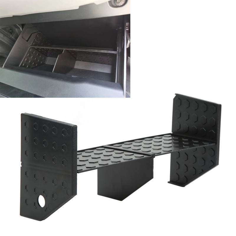 4PCs Glove Box Dividers Car Interior Space Organizer Replacement For
