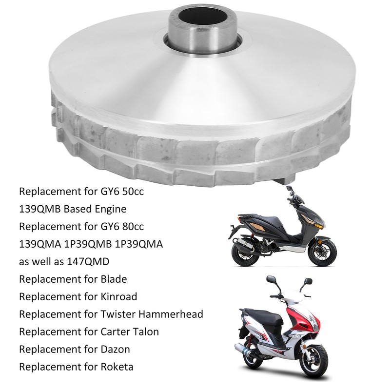 Racing Variator Kit Heat Dissipation High Performance Replacement for GY6