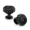 goldenwarm 10 Pack Black Cabinet Knobs Black Drawer Knobs, Single