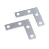 MY MIRONEY 2" x 2" Flat L Shape Repair Bracket