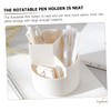 TEHAUX Rotating Pen Organizer Multi-Functional Stationery Holder for Office and
