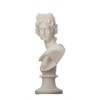 BeautifulGreekStatues Apollo God of Music Poetry Art Alabaster Stone Bust
