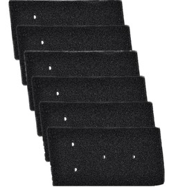 VIVIIHOO Set of 6 Dryer Filter Condenser Dryer Sponge Filter for Bauknecht Privileg Whirlpool HX 481010716911, 230 x 115 x 14 mm, Replacement Part Durability Extend Service Life