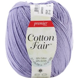 Premier Yarns Cotton Fair Solid Yarn-Lavender