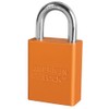 American Lock Padlock, 1105 Orange Keyed Alike 63485 (6-Pack)