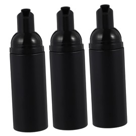 BIUDECO 3pcs Foaming Lash Shampoo Bottles Travel Foaming Soap Dispenser Empty Pump Bottle for DIY