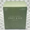 CRAFT & KIN Mahogany Teakwood 2-Wick Scented Candle 12oz ••NEW