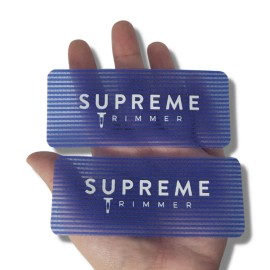 Supreme Trimmer BARBER GRIPPERS by Supreme Trimmer - Salon & Barber Hair Grippers 4PCS BLUE