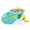Tupperware Salad on the Go Set Lunch Keeper 6.25 Cup