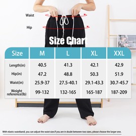 YingXue Catheter Leg Bag Pants - Urine Bag Pants with Double Pockets for Men & Women - Holds (2) 2000ml Leg Bags - Compatible with Nephrostomy, Foley, Suprapubic & Biliary Catheters (Black/XL)