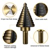 Metal Step Drill Bits, HSS Unibit Set(SAE), Step Drill Bit