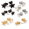 Fly Style Stainless Steel Star Stud Earrings – Small Stars
