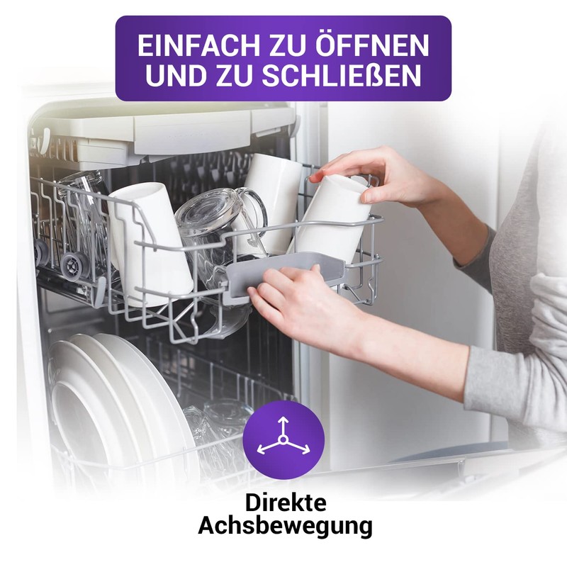 Vioks.pro Basket Roller for Dishwasher Replacement for Bosch 00611666 00165313