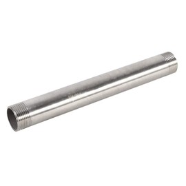 BSP Hose Connector Tool 1/4 Inch 1/2 Inch 3/4 Inch 1 Inch Stainless Steel SS304 Thread Industrial Pipe 200 mm for Air and Fuel Hose