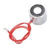 Electromagnet Solenoid Pure Iron Mini Round Suction Cup Electric Lifting