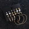 Deluxe 12x Set Aretes Pendientes Joyería Mamá, Abuela, Novia, Mujer