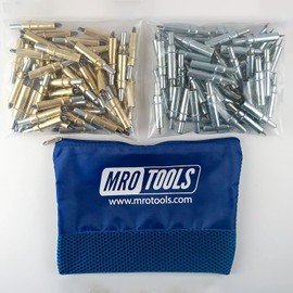 50 3/16 & 50 3/32 Zephyr Kwik-Lok Cleco Fasteners w/Carry Bag (KZ3S100-5)